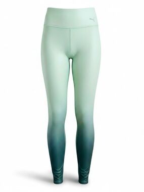 Puma Women’s Mint to Teal Ombre High-Waisted Leggings - Size XS, New